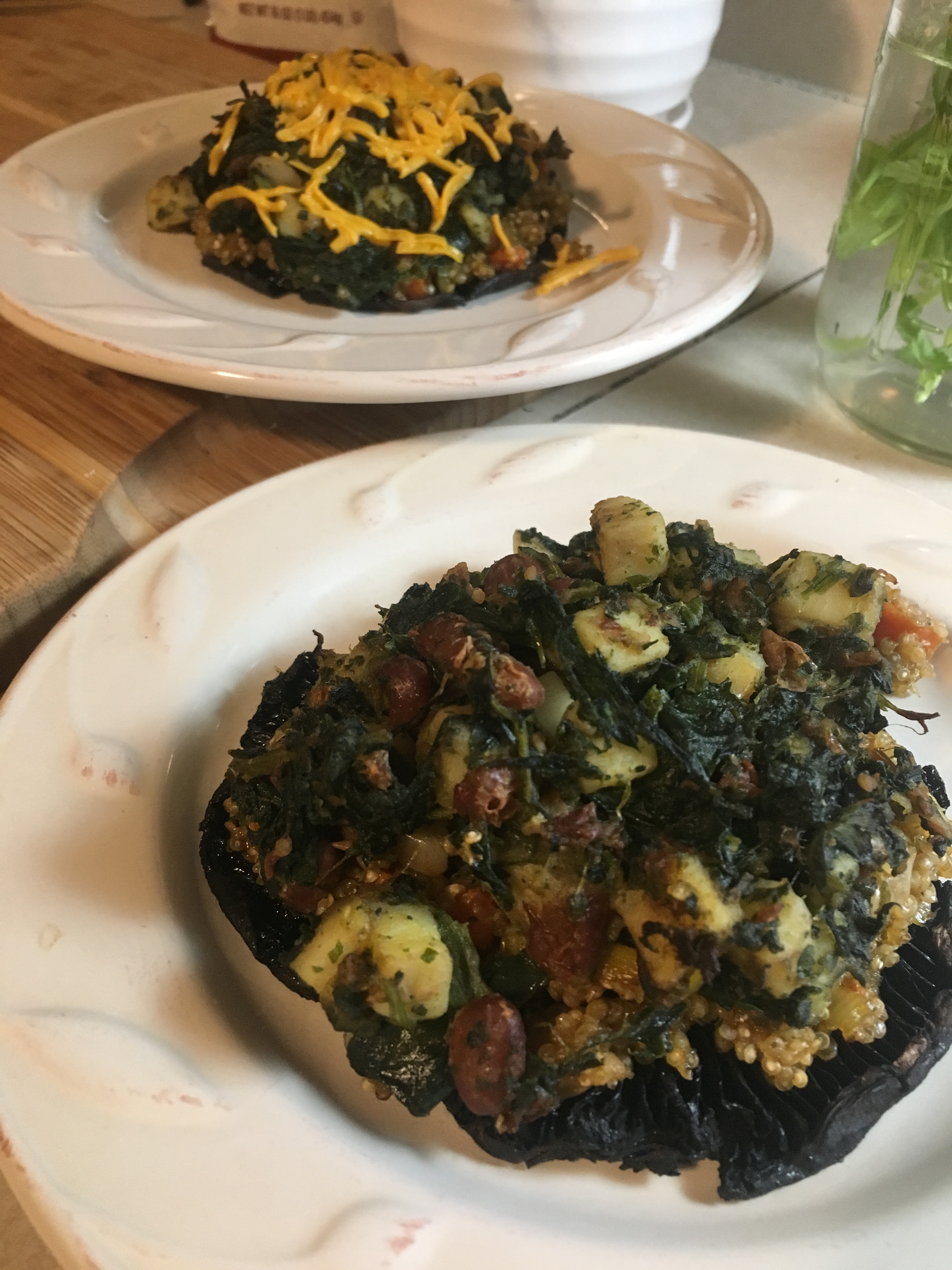 stuffed mushrooms